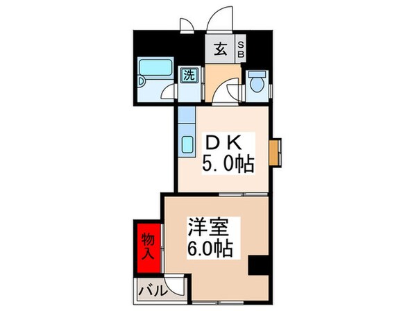 ホ－ムズ隅田の物件間取画像